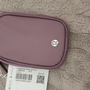 Lululemon Athletica Purple Cosmetic Case Minimalist Design